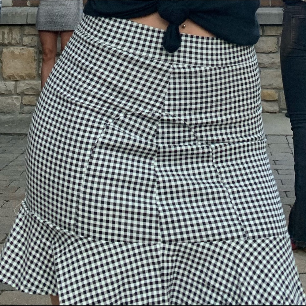 Gingham Skirt